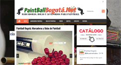 Desktop Screenshot of paintballbogota.net